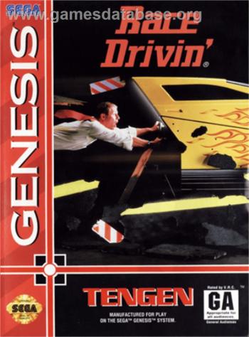 Cover Race Drivin' for Genesis - Mega Drive